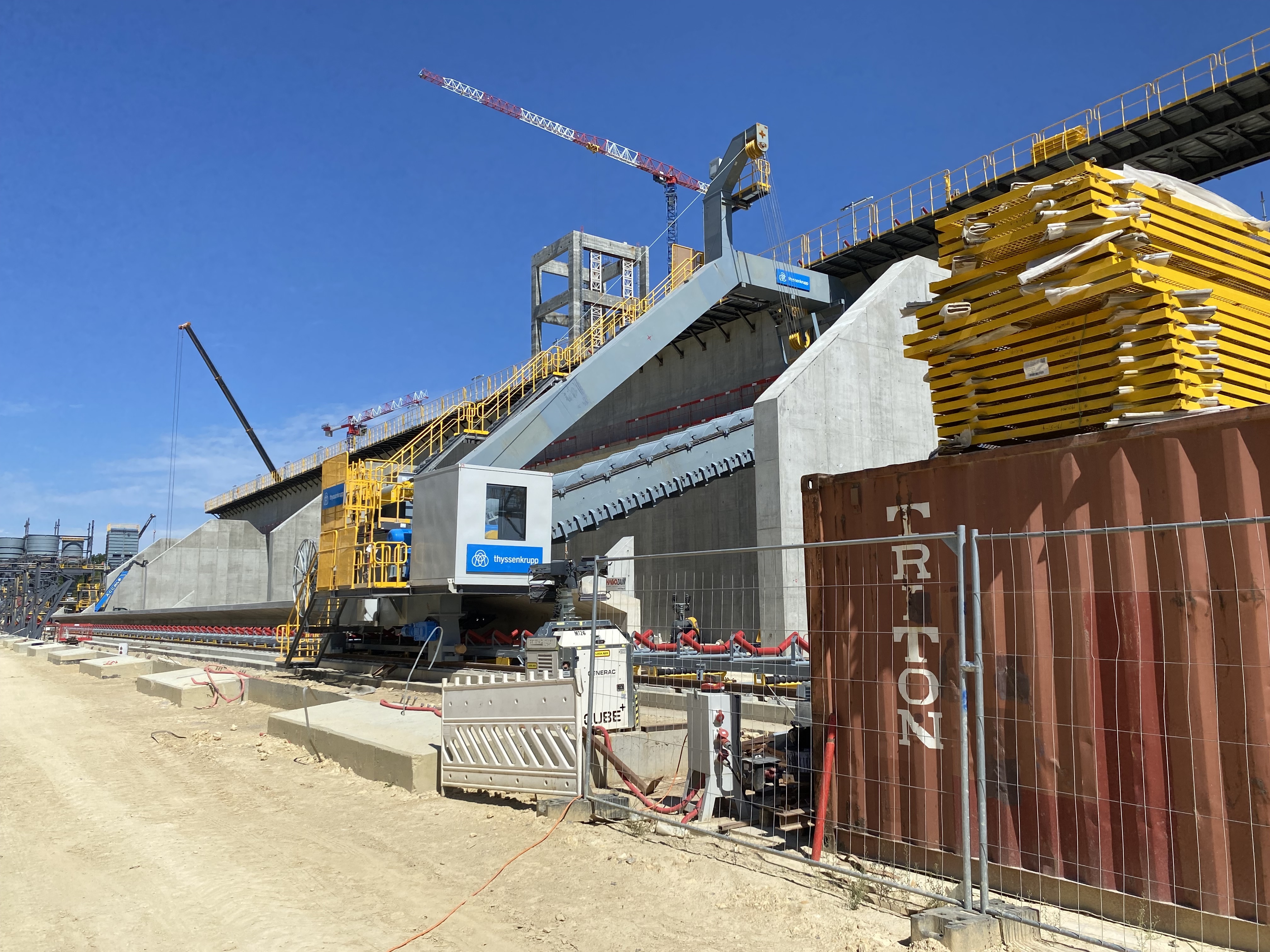 Travaux dans notre cimenterie d'Airvault