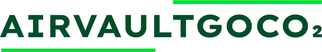 Logo de l'entreprise Airvault COC en texte vert avec un soulignement vert.